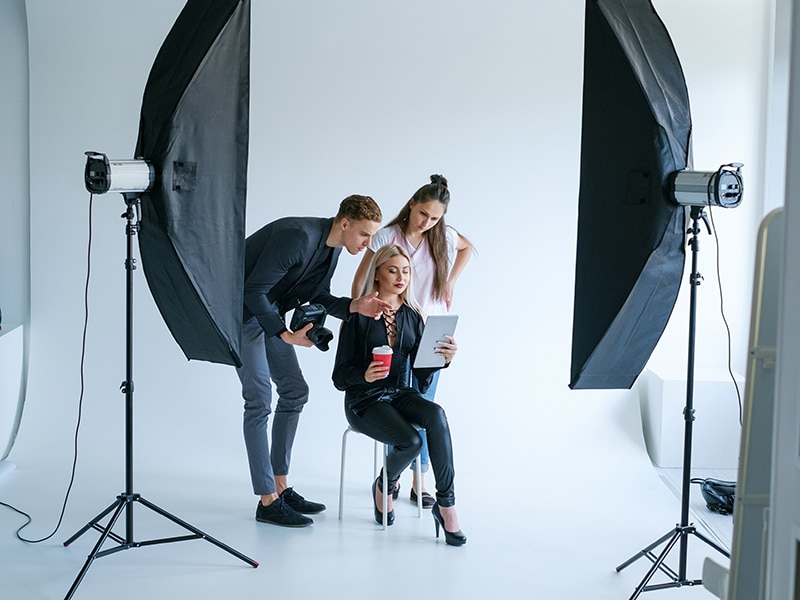 Working with a professional agency saves time, and effort compared to hiring a model