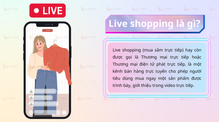 Livestream shopping is an online shopping format