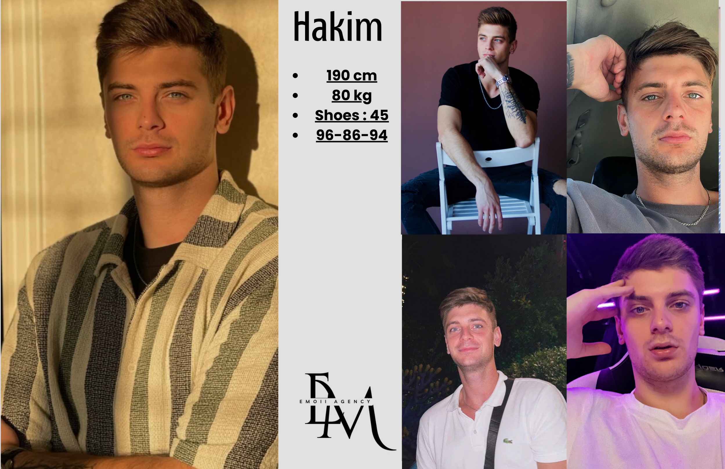 Hakim compcard