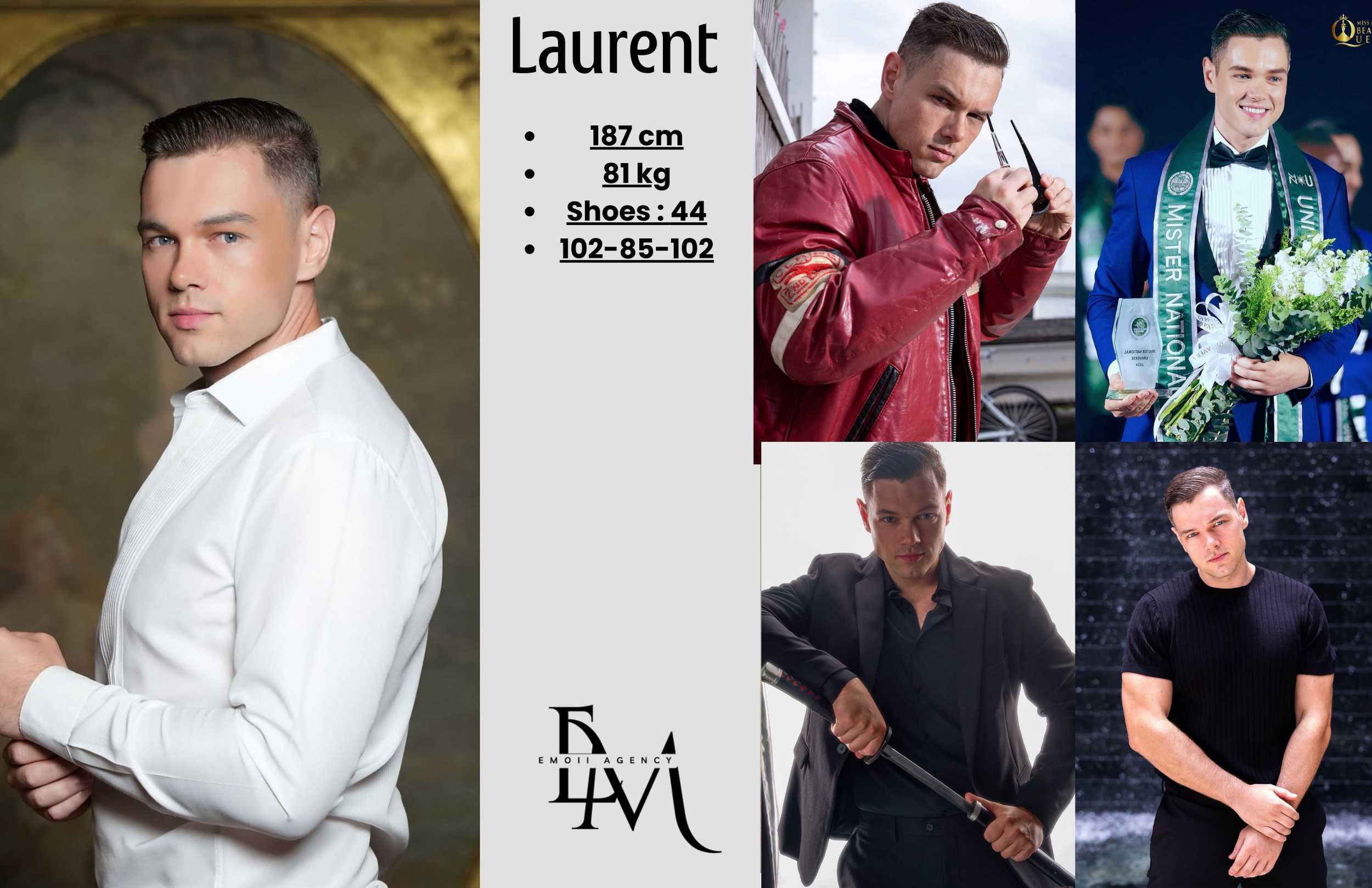 Laurent compcard