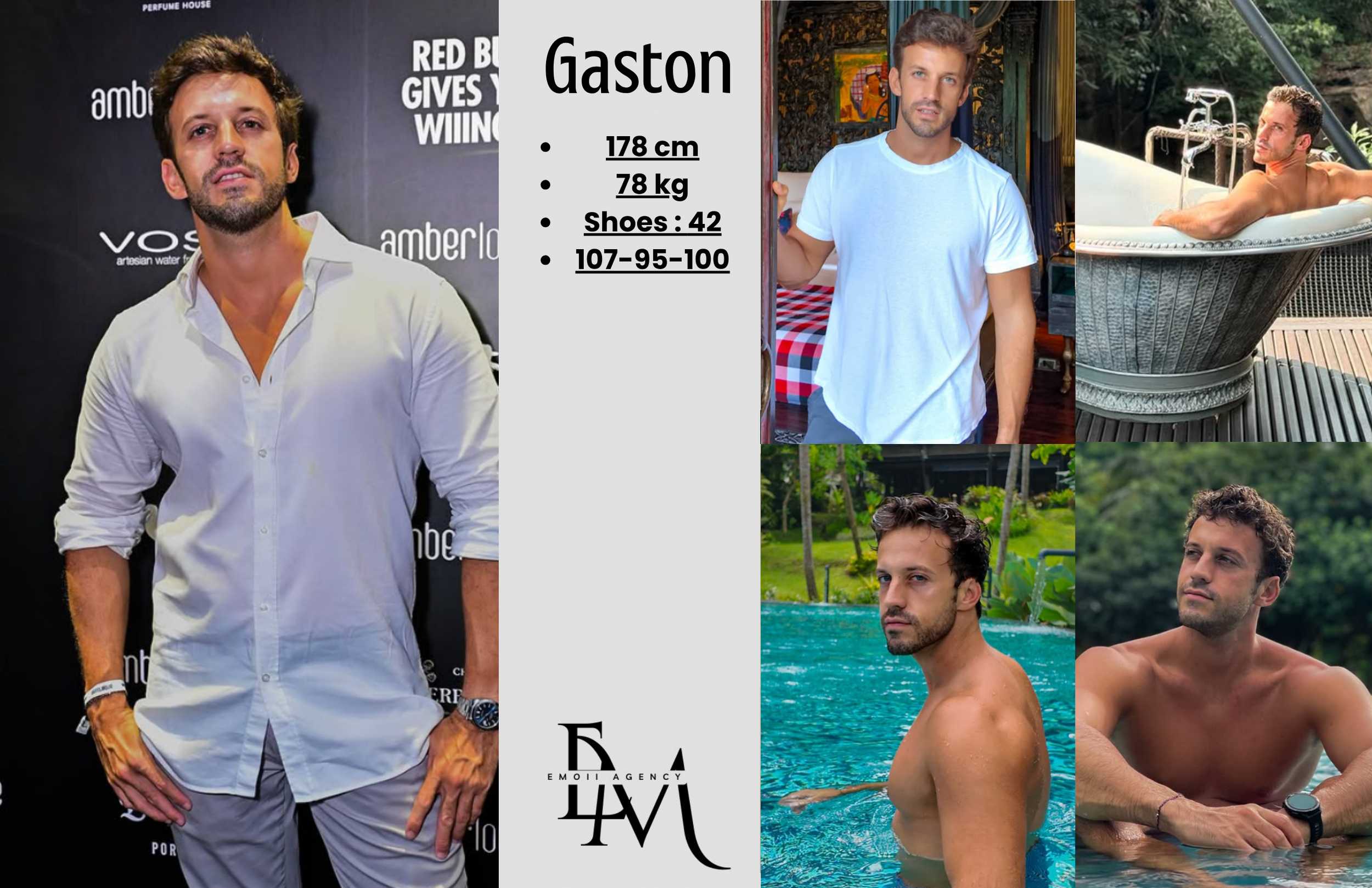 Gaston compcard