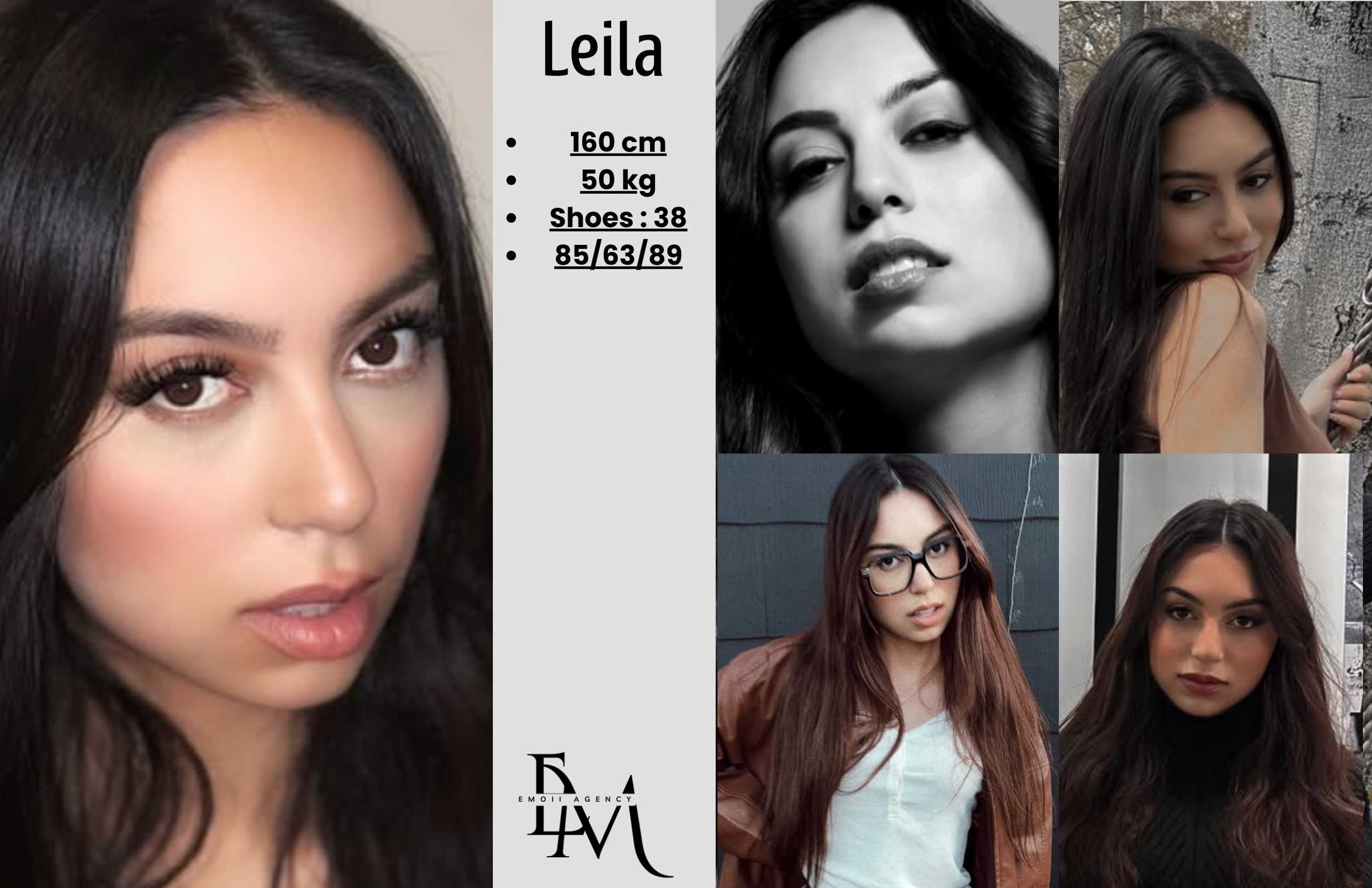 Leila compcard
