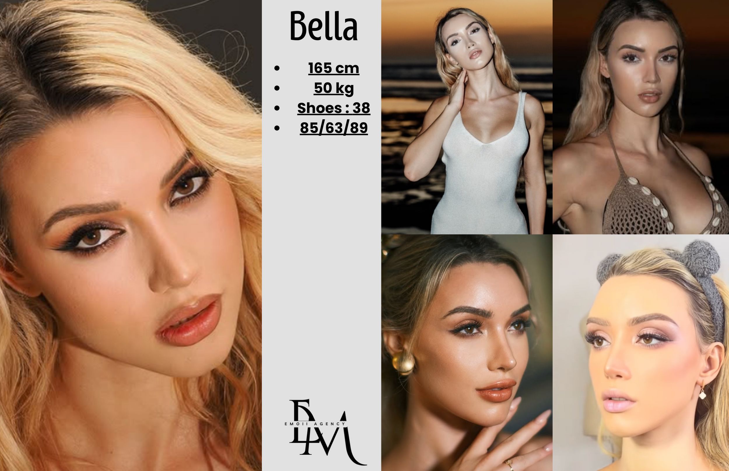 Bella compcard