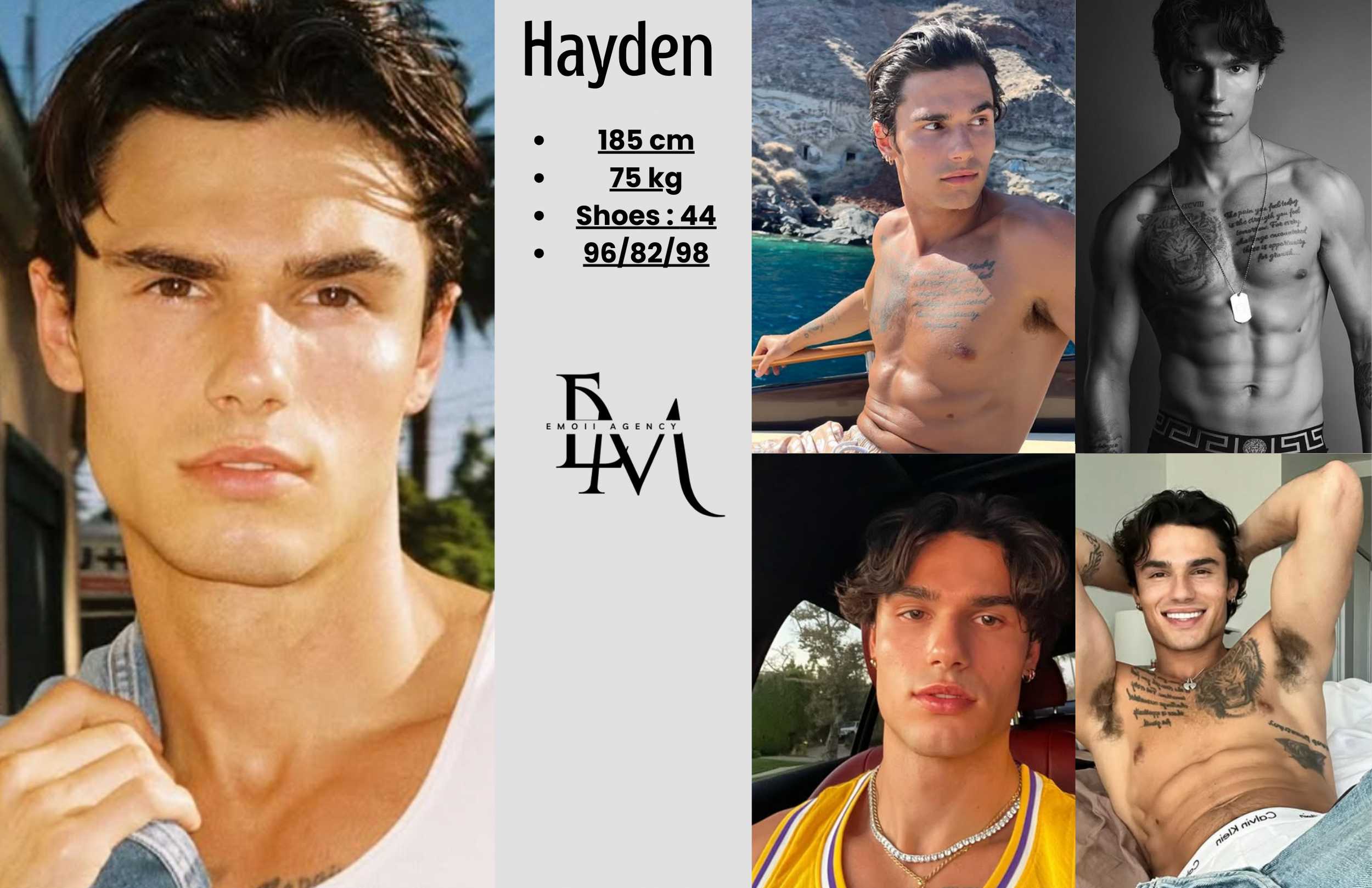 Hayden compcard