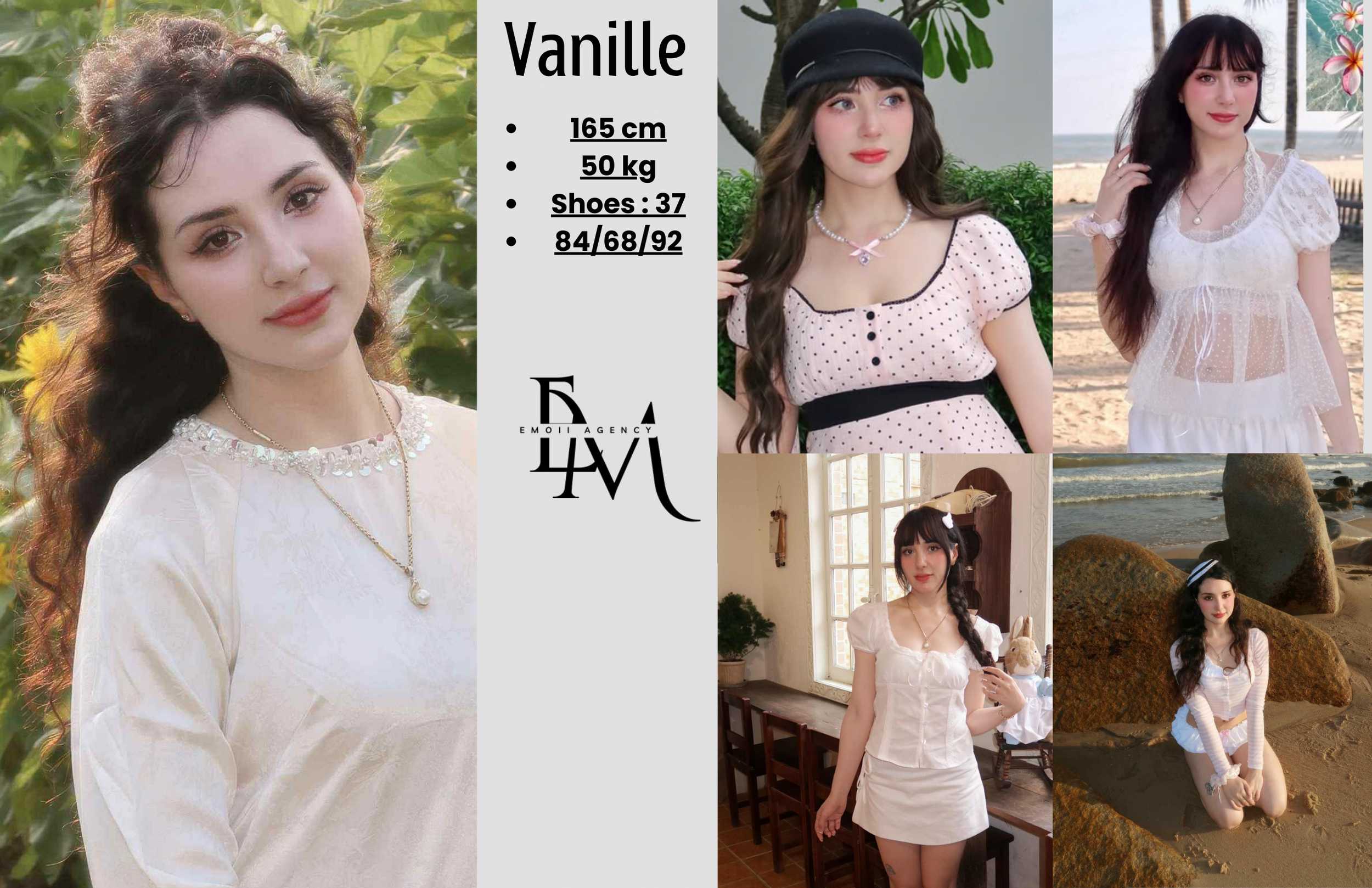 Vanille compcard