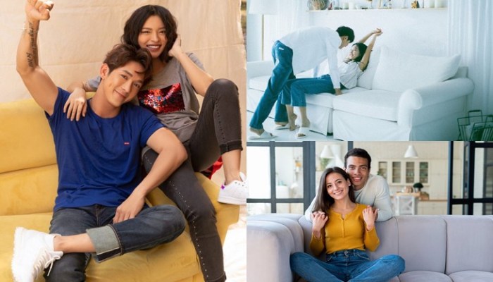 Tạo dáng khi ngồi của cặp đôi