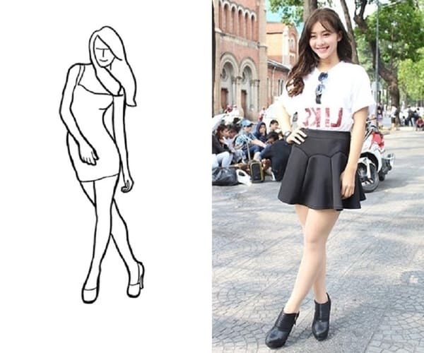 Kiểu bắt chéo hai chân