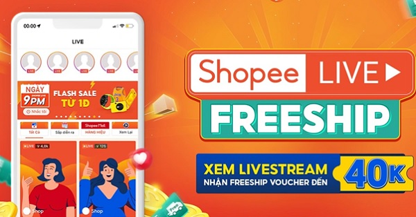 Dịch vụ livestream Shopee