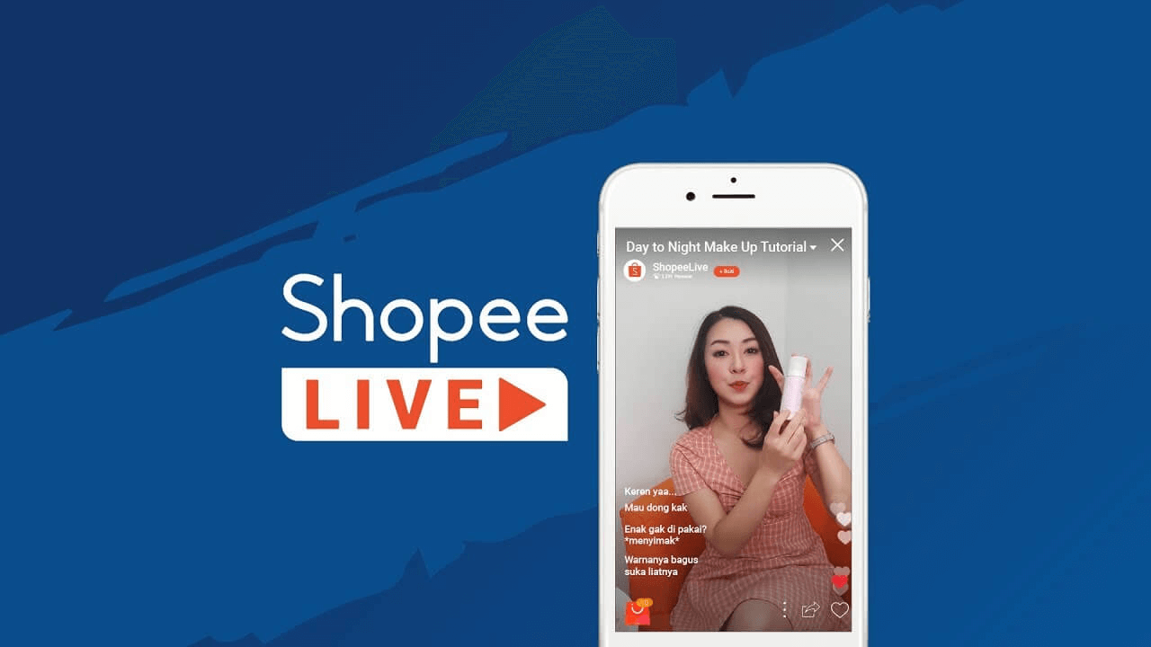 Shopee and Lazada livestream shopping services